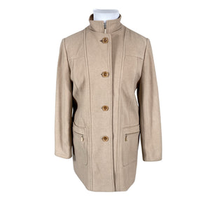 Unisex GRAY & OSBOURN - Villane mantel, suurus 40 - Beige (1)