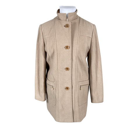 Unisex GRAY & OSBOURN - Villane mantel, suurus 40 - Beige ()