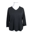 Unisex Nanso - Trikotaažist pluus, suurus 46 - Must ()