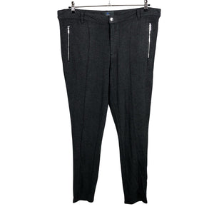 Unisex Luhta - Dressikangast püksid, suurus 48 - Hall (1)