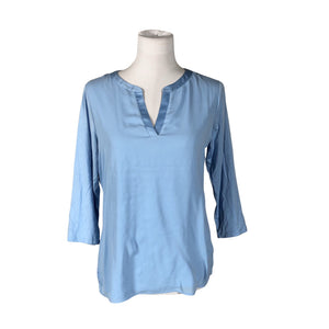 Unisex Comma - Trikotaažist pluus, suurus 36 - Helesinine (1)