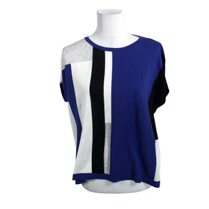 Unisex Benetton - T-särk, suurus 38 - Sinine (1)