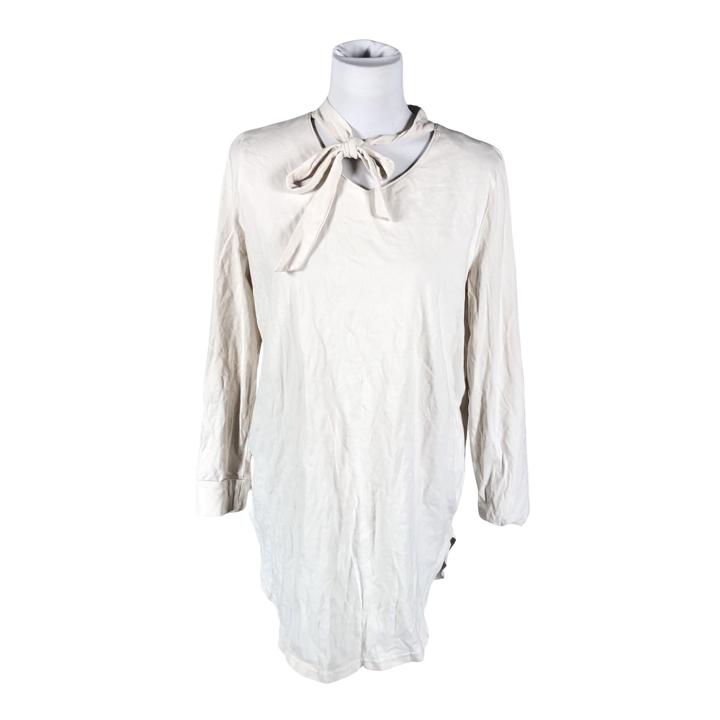 Unisex NOSH - Trikotaažist tuunika, suurus 38 - Looduslik valge (1)