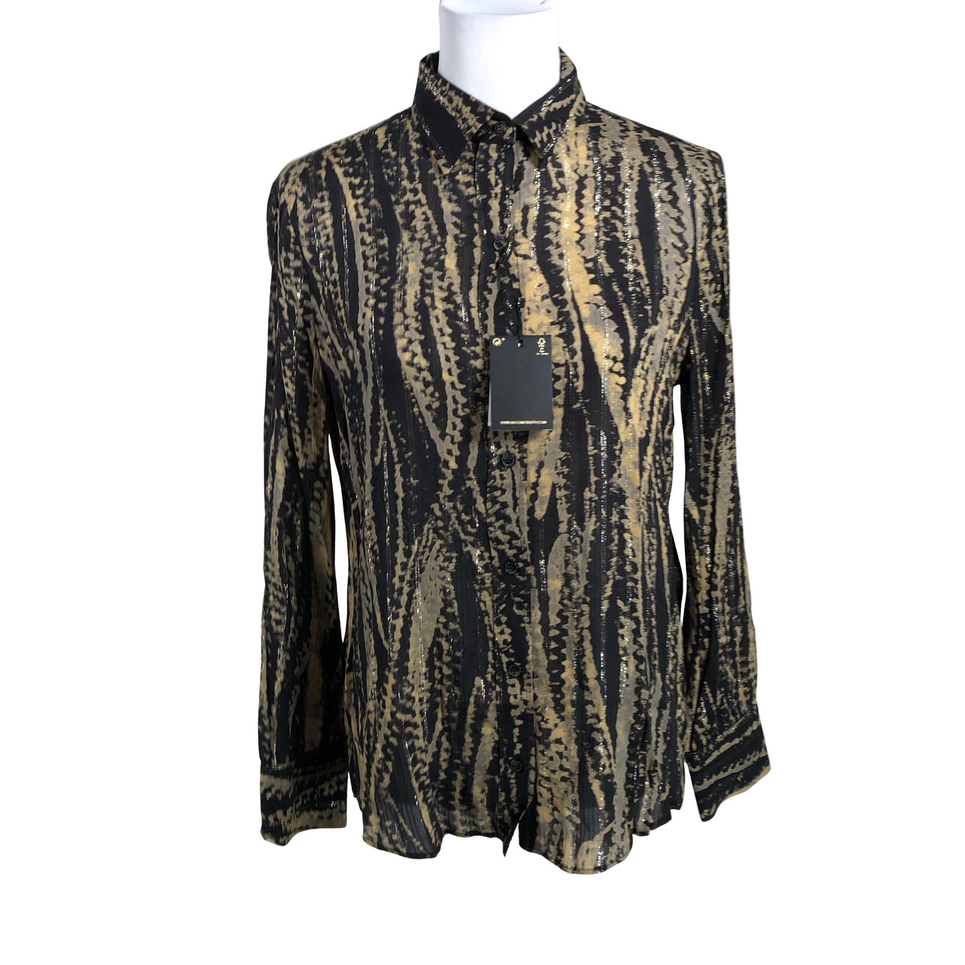 Unisex Massimo Dutti - Pluus, suurus 40 - Pruun (1)