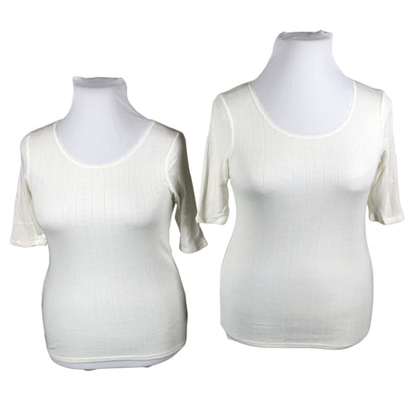 Unisex Marks&Spencer - Soe pesu (särk), suurus 42 - Looduslik valge ()