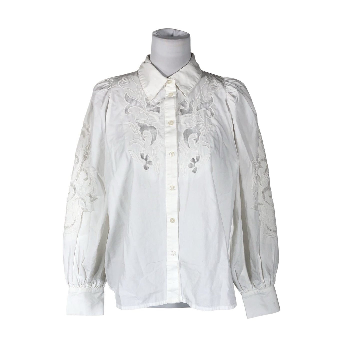 Unisex Y.A.S - Triiksärk, suurus 38 - Valge (1)