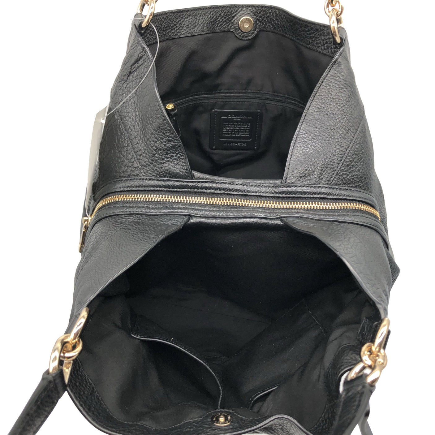 Unisex Coach - Käekott, suurus Midi - Must (3)