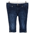 Unisex Tommy Hilfiger - Teksast poolpikad püksid, suurus 46 - Sinine ()