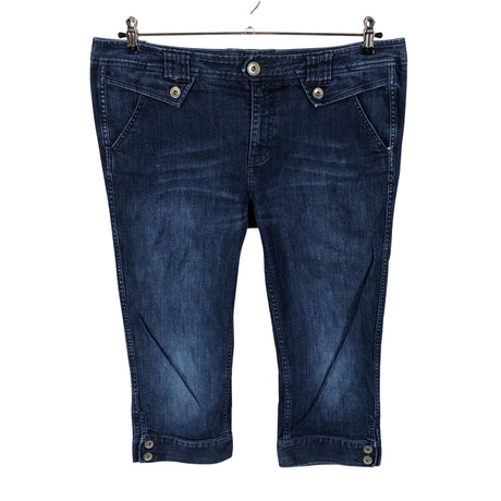 Unisex Tommy Hilfiger - Teksast poolpikad püksid, suurus 46 - Sinine ()