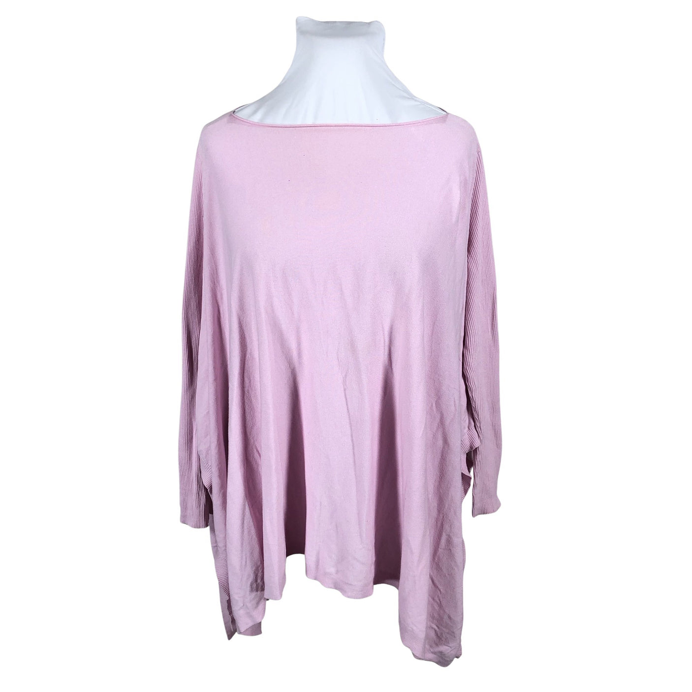 Unisex Ilse Jacobsen - Kootud tuunika, suurus 42 - Heleroosa (1)