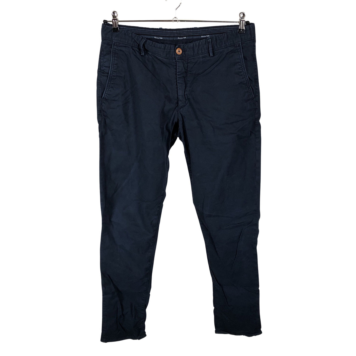 Unisex Massimo Dutti - Chino-püksid, suurus 42 - Sinine (1)