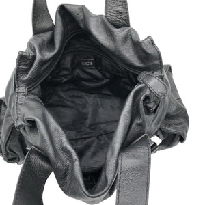 Unisex Cromia - Käekott, suurus Midi - Must (2)