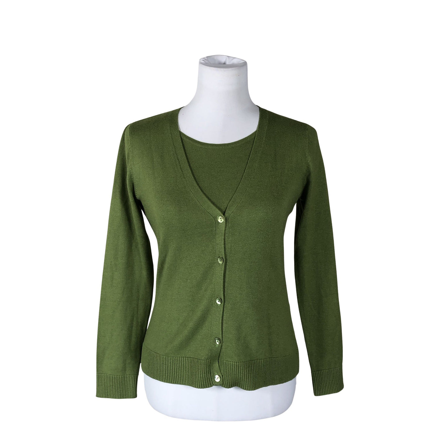 Unisex August Silk - Kardigan, suurus 38 - Roheline (1)