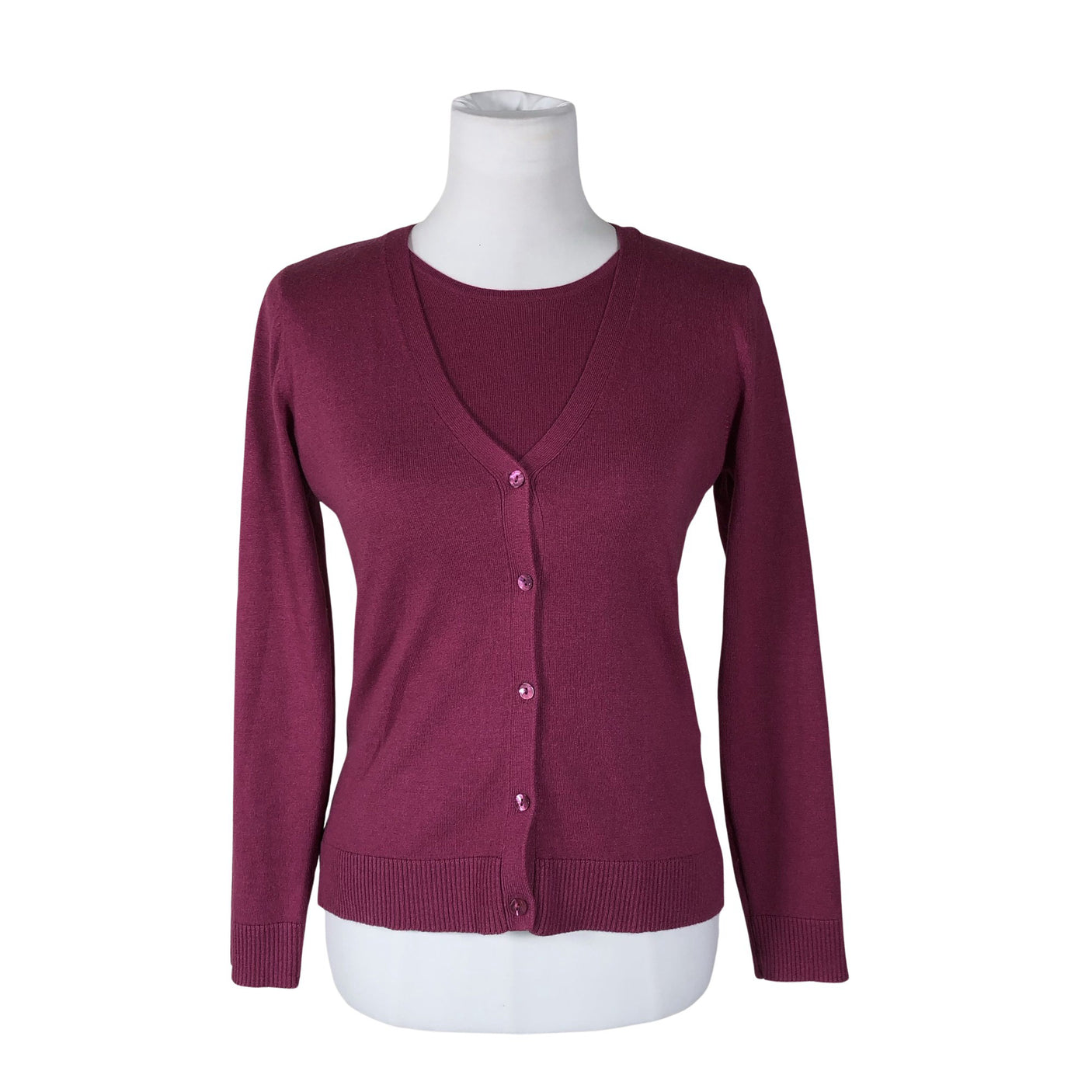 Unisex August Silk - Kardigan, suurus 38 - Roosa (1)