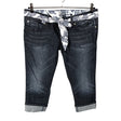 Unisex Guess - Teksast poolpikad püksid, suurus W30 - Sinine ()