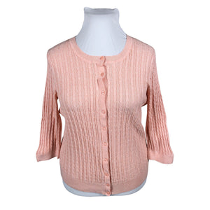 Unisex Tommy Hilfiger - Kardigan, suurus 42 - Heleroosa (1)