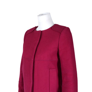 Unisex Tara Jarmon - Villane mantel, suurus 36 - Roosa (2)