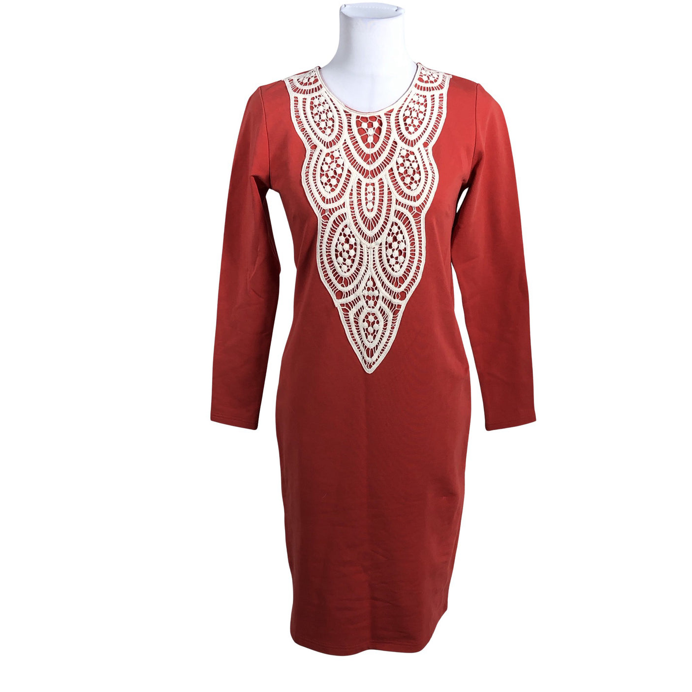 Unisex Lumoan - Dressikangast kleit, suurus 36 - Oranž (1)