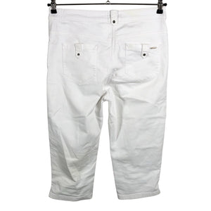 Unisex Saint James - Mittevenivad poolpikad püksid, suurus 40 - Valge (2)