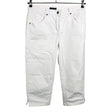Unisex Saint James - Mittevenivad poolpikad püksid, suurus 40 - Valge ()