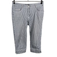 Unisex Mat de Misaine - Teksast poolpikad püksid, suurus 42 - Looduslik valge ()