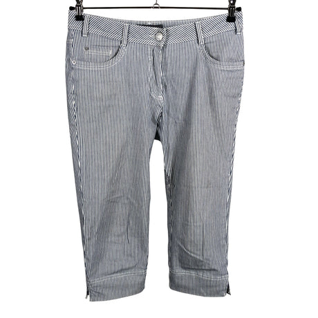 Unisex Mat de Misaine - Teksast poolpikad püksid, suurus 42 - Looduslik valge ()