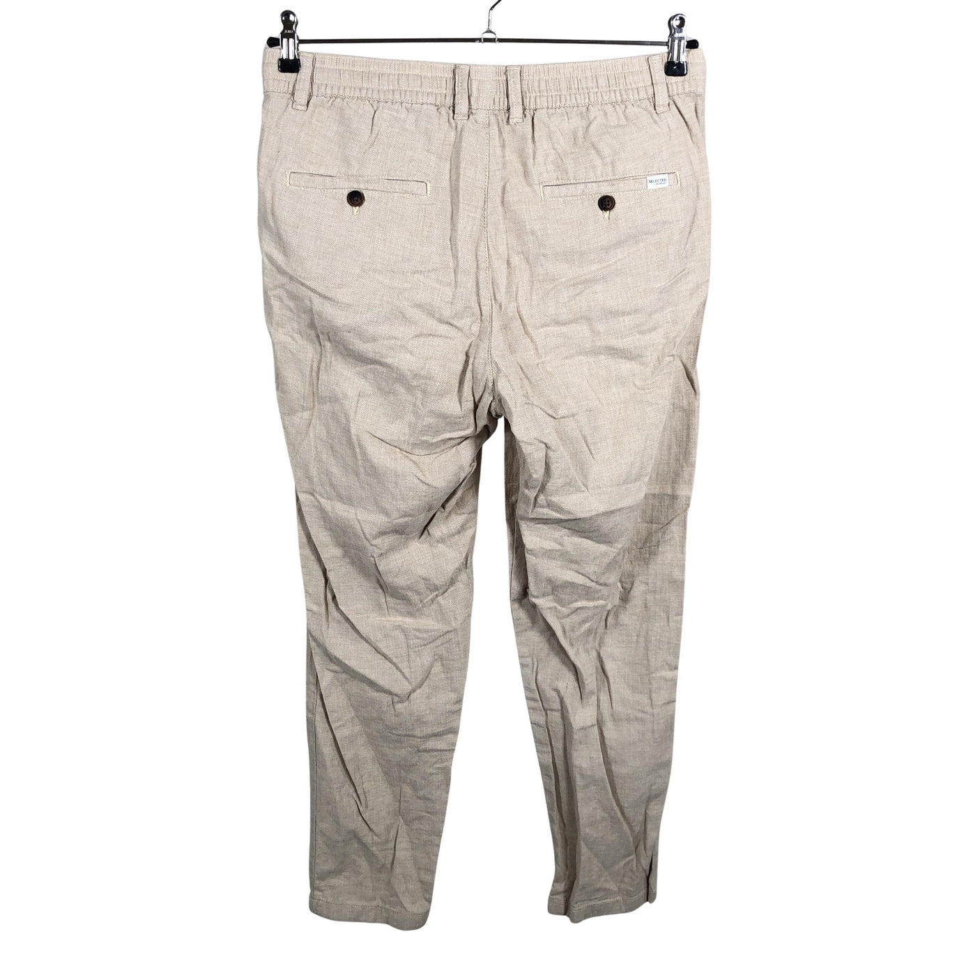 Unisex Selected - Chino-püksid, suurus M - Beige (2)
