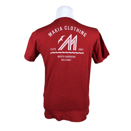 Unisex Makia - T-särk, suurus M - Punane (2)