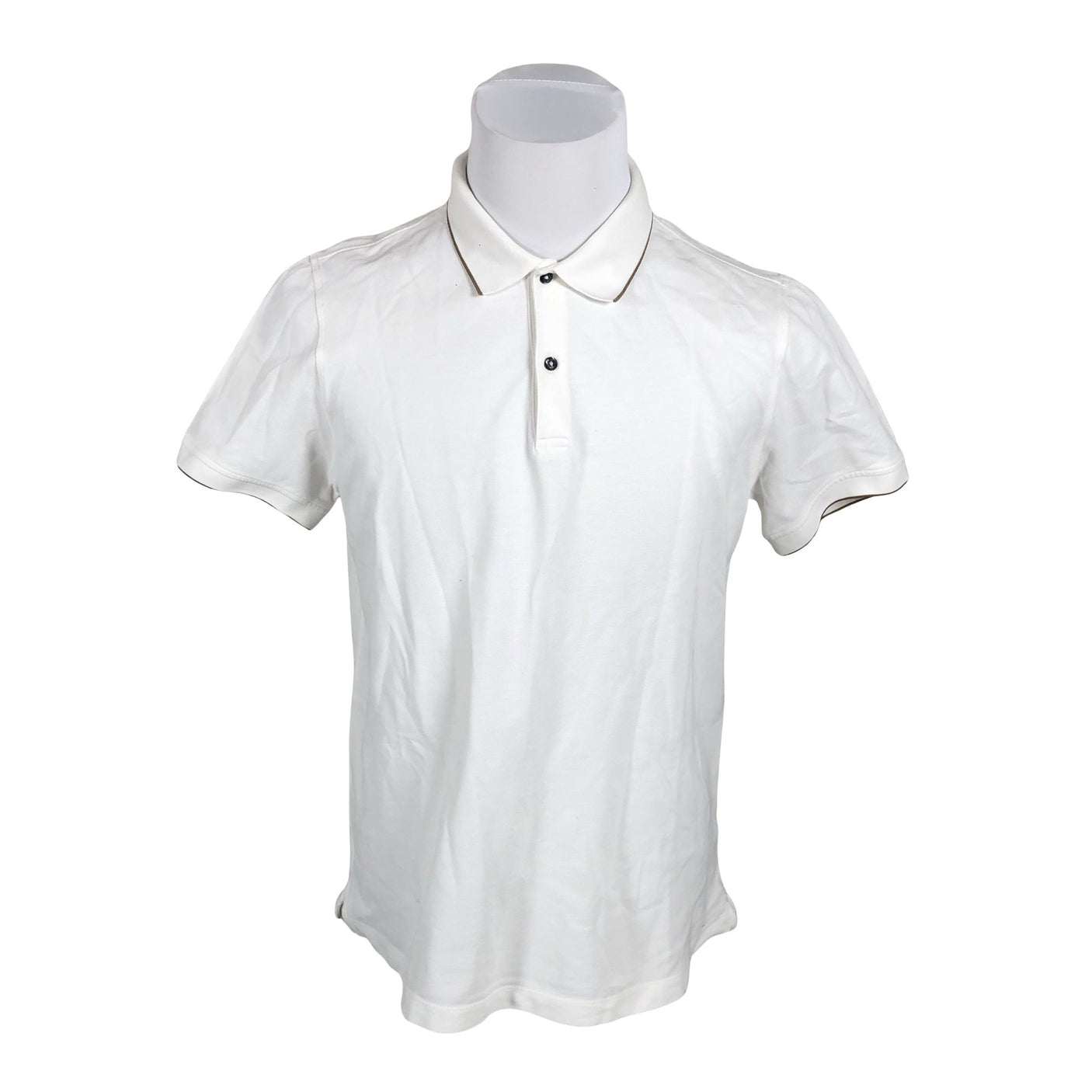 Unisex Massimo Dutti - Polosärk, suurus L - Valge (1)