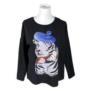 Unisex Papu - Dressikangast pluus, suurus 38 - Must (1)