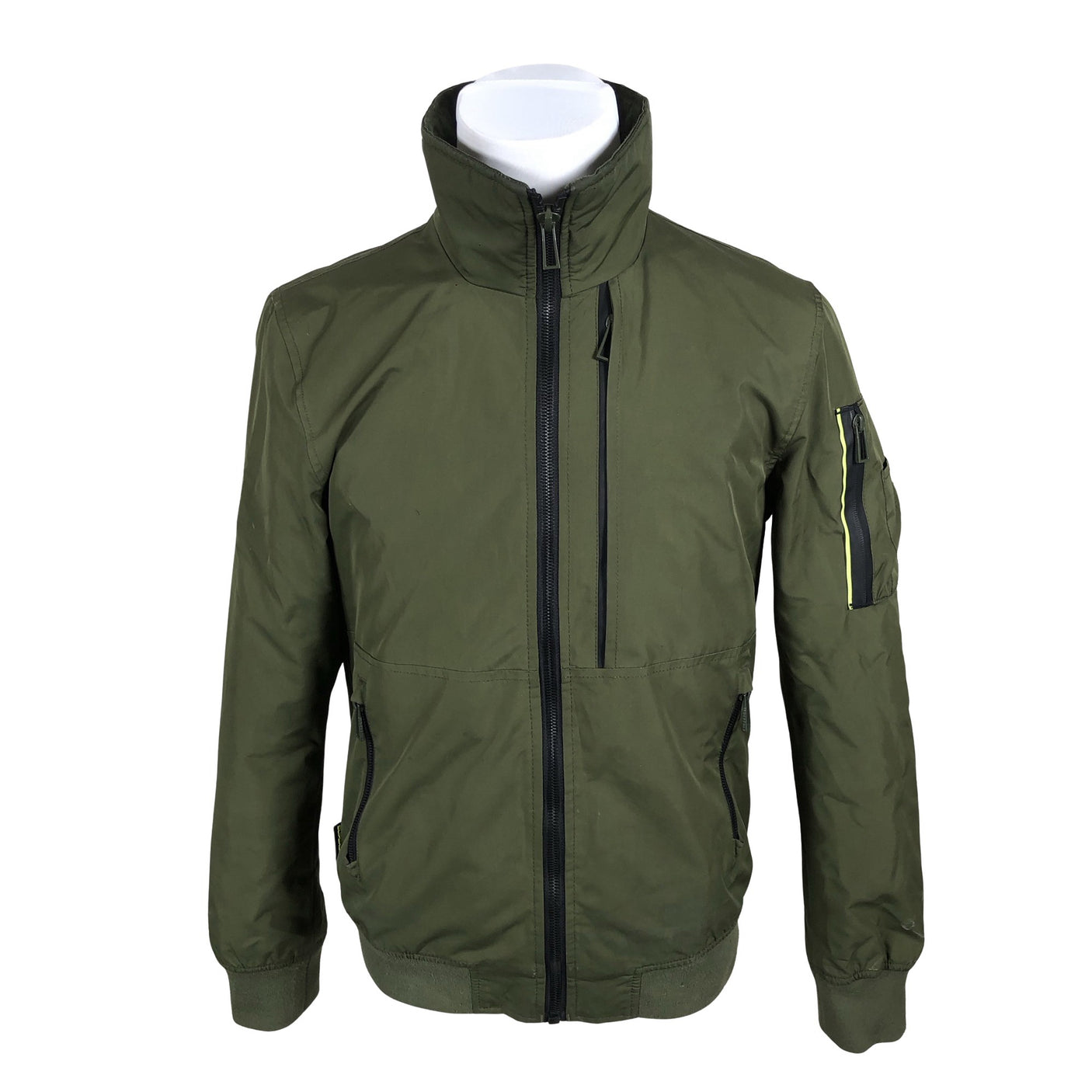 Unisex Superdry - Õhem talvejope, suurus L - Roheline (1)
