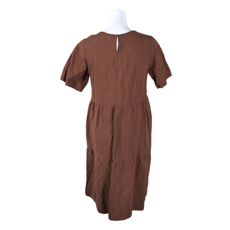 Unisex R-collection - Mitteveniv kleit, suurus 36 - Pruun (2)