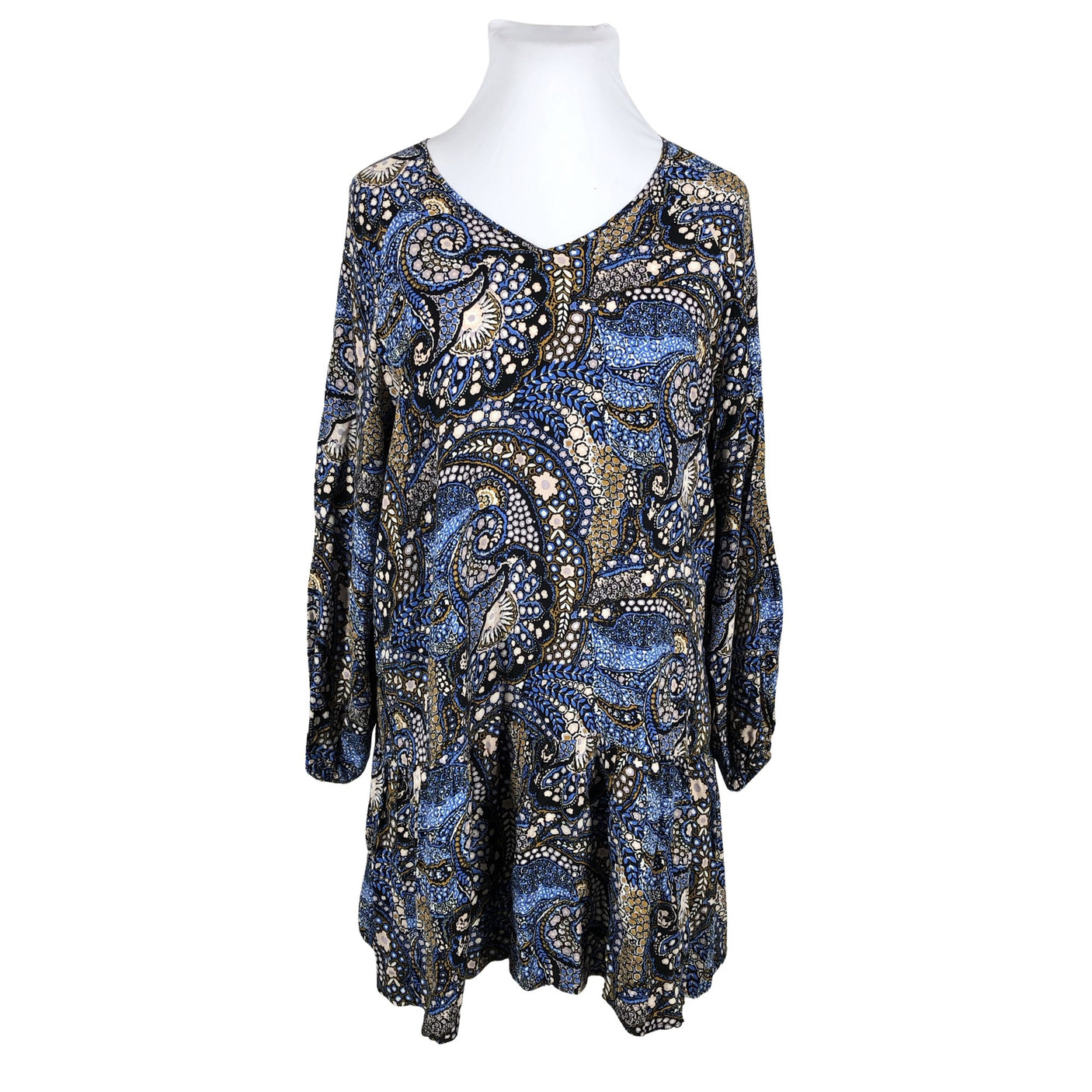 Unisex Soyaconcept - Õhuke kleit, suurus 44 - Sinine (1)