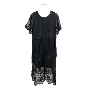 Unisex Zhenzi - Pidulik kleit, suurus 46 - Must (1)