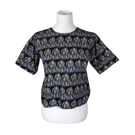 Unisex Vimma - Lühikeste käistega pluus, suurus 36 - Must ()