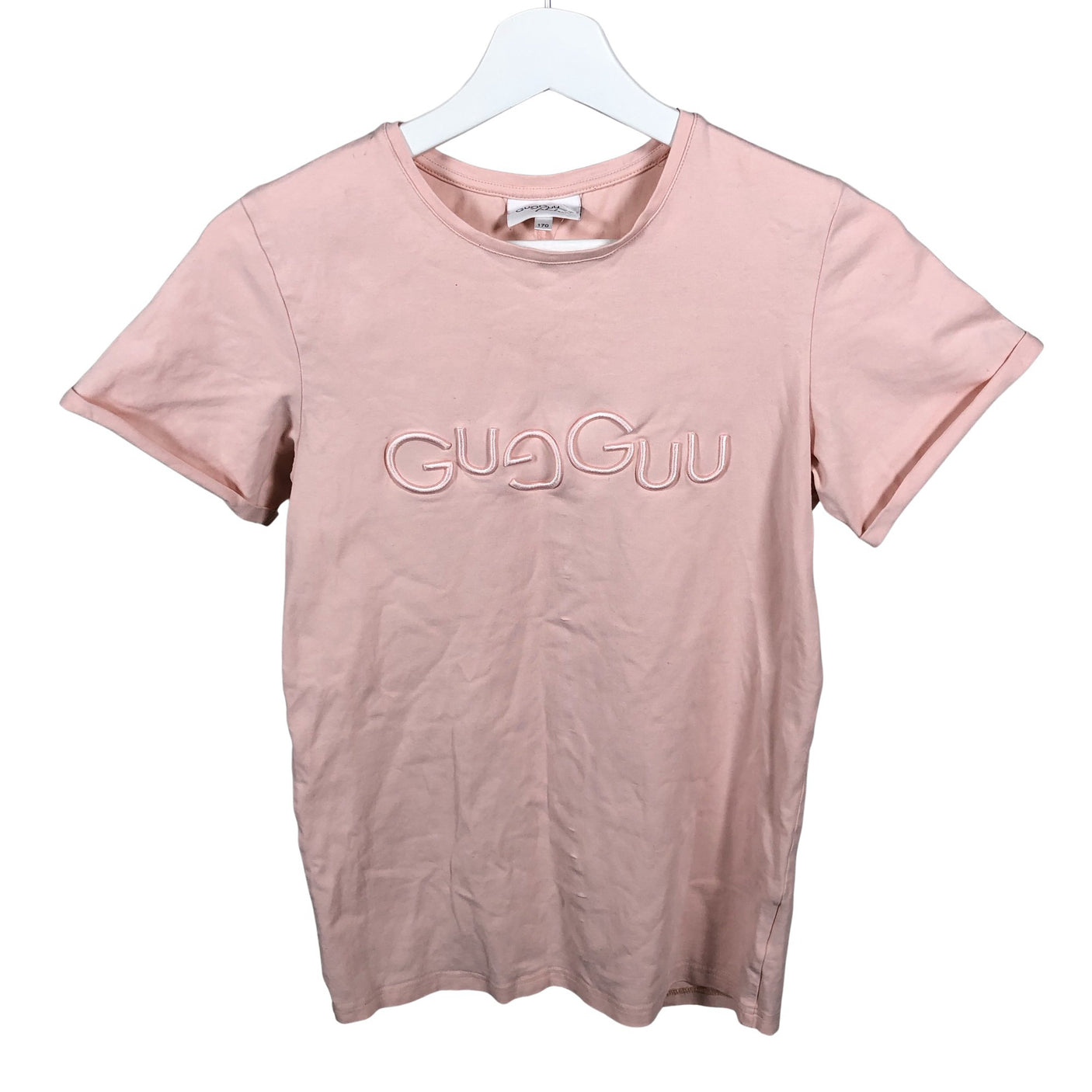 Unisex Gugguu - T-särk, suurus 164 - 170 - Heleroosa (1)