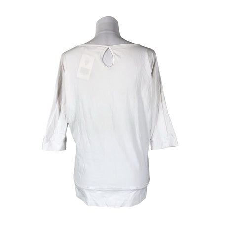 Unisex House of Lola - Trikotaažist pluus, suurus 40 - Valge (2)