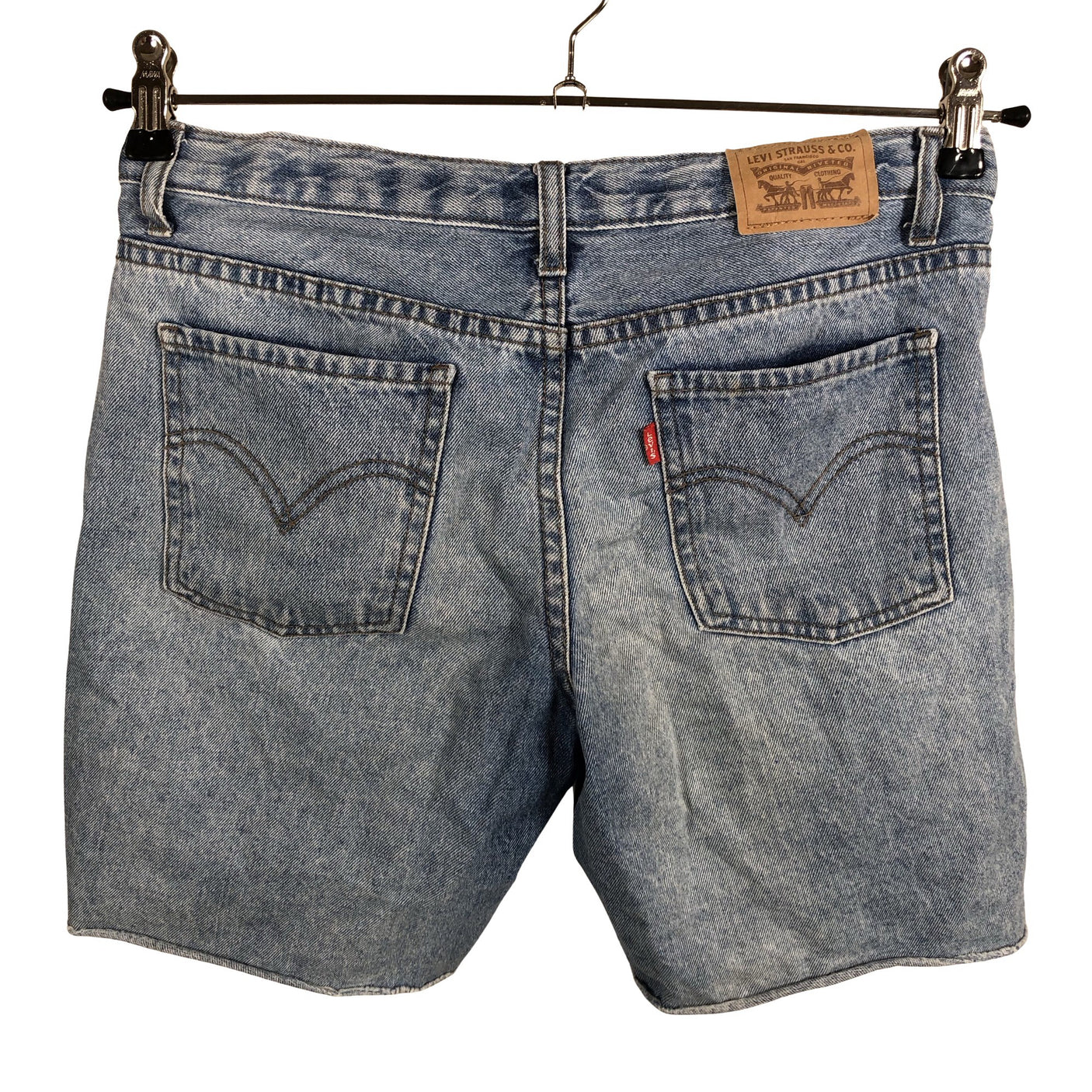Unisex Levi's - Teksast lühikesed püksid, suurus 158 - 164 - Sinine (2)