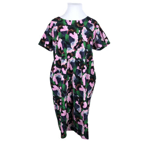 Unisex Aarrelabel - Trikotaažist kleit, suurus 46 - Roheline (1)