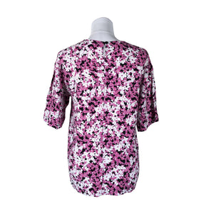 Unisex Marimekko - Lühikeste käistega pluus, suurus 34 - Roosa (2)