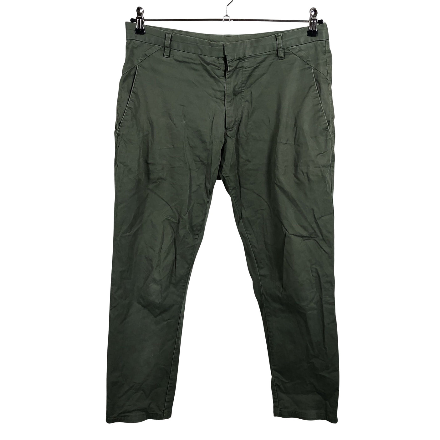 Unisex Whyred - Chino-püksid, suurus M - Roheline (1)