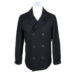 Unisex Solid - Villane mantel, suurus L - Must (1)
