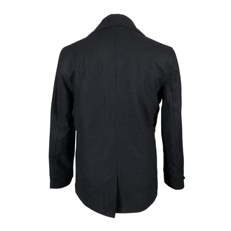 Unisex Solid - Villane mantel, suurus L - Must (2)