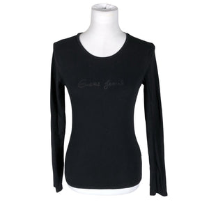 Unisex Guess - Trikotaažist pluus, suurus 36 - Must (1)