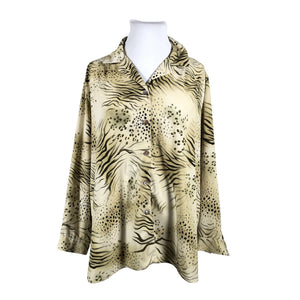 Unisex Adatto - Pluus, suurus 48 - Beige (1)