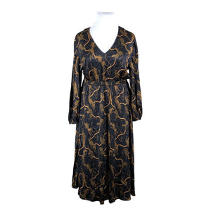 Unisex Uhana Design - Õhuke kleit, suurus 42 - Must (1)