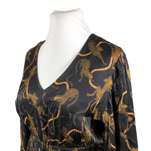 Unisex Uhana Design - Õhuke kleit, suurus 42 - Must (2)