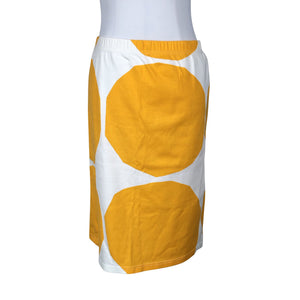 Unisex Marimekko - Trikotaažist topp, suurus 38 - Kollane (2)