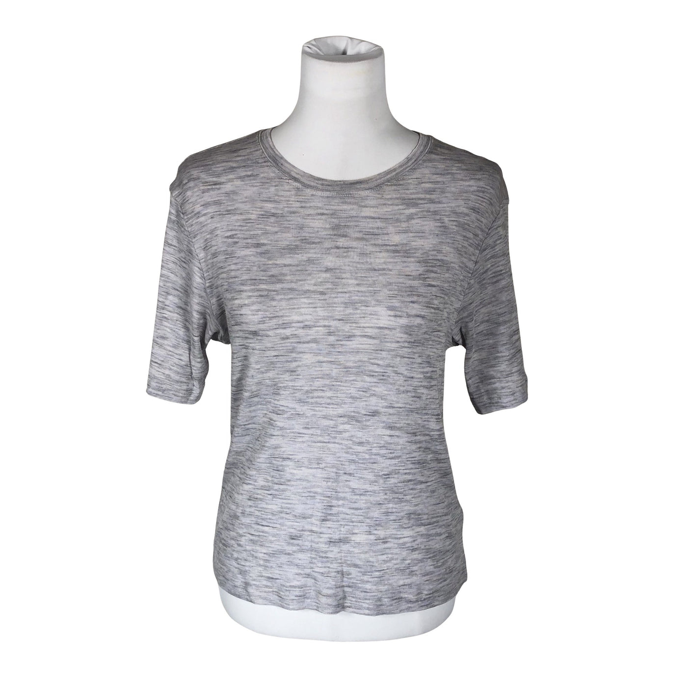 Unisex Lindex - Trikotaažist pluus, suurus 36 - Hall (1)