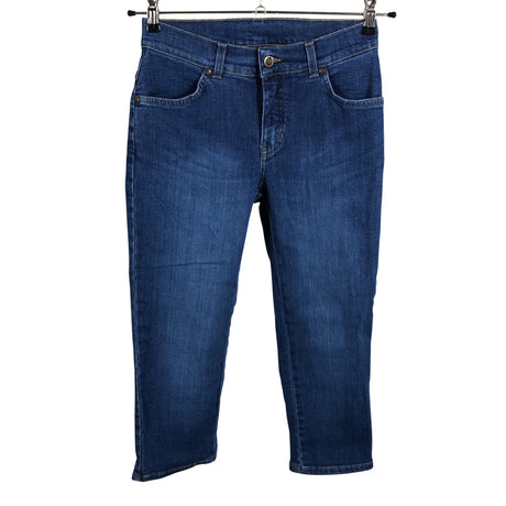 Unisex Very Nice - Teksast poolpikad püksid, suurus W27 - Sinine ()